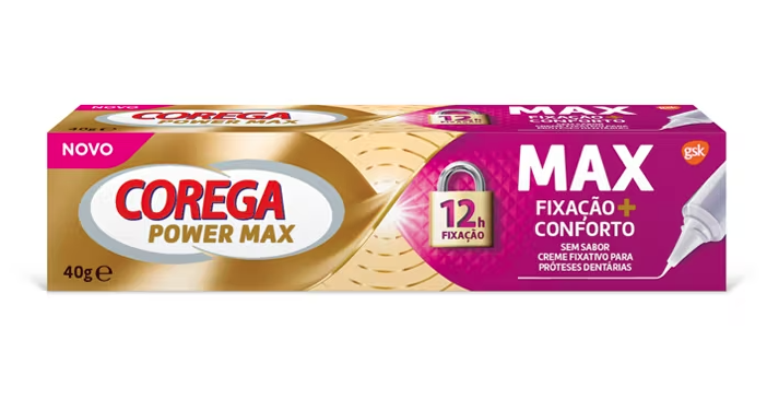COREGA MAX FIXAO + Conforto 40 gr